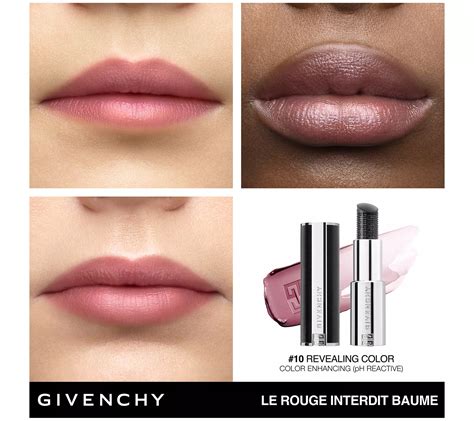 givenchy le rouge interdit black magic lip balm|givenchy black magic lipstick ulta.